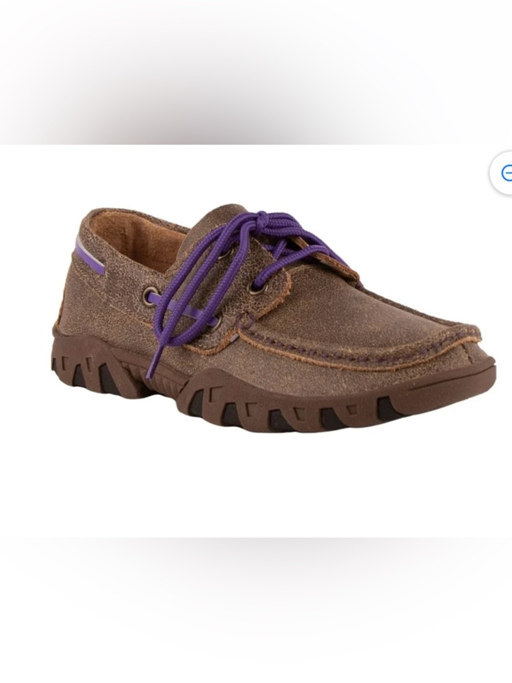 NWT Woman’s Ferrini Leather Casual Boat Shoes